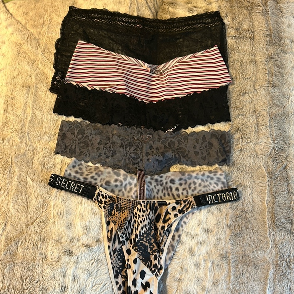 NWT Victoria Secret Thong Panties assortments